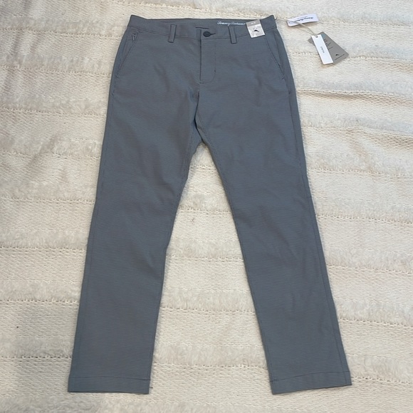 Tommy Bahama island zone performance check dark pewter gray pants men’s 30x30 - Picture 2 of 14